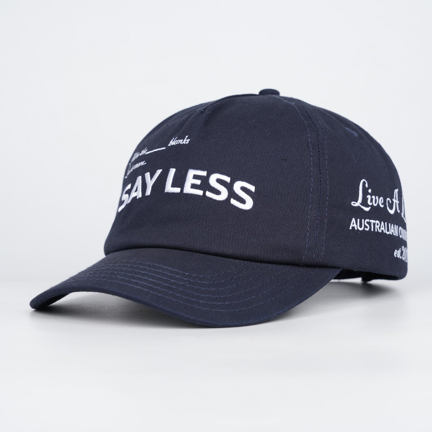 Say Less Cap - Navy