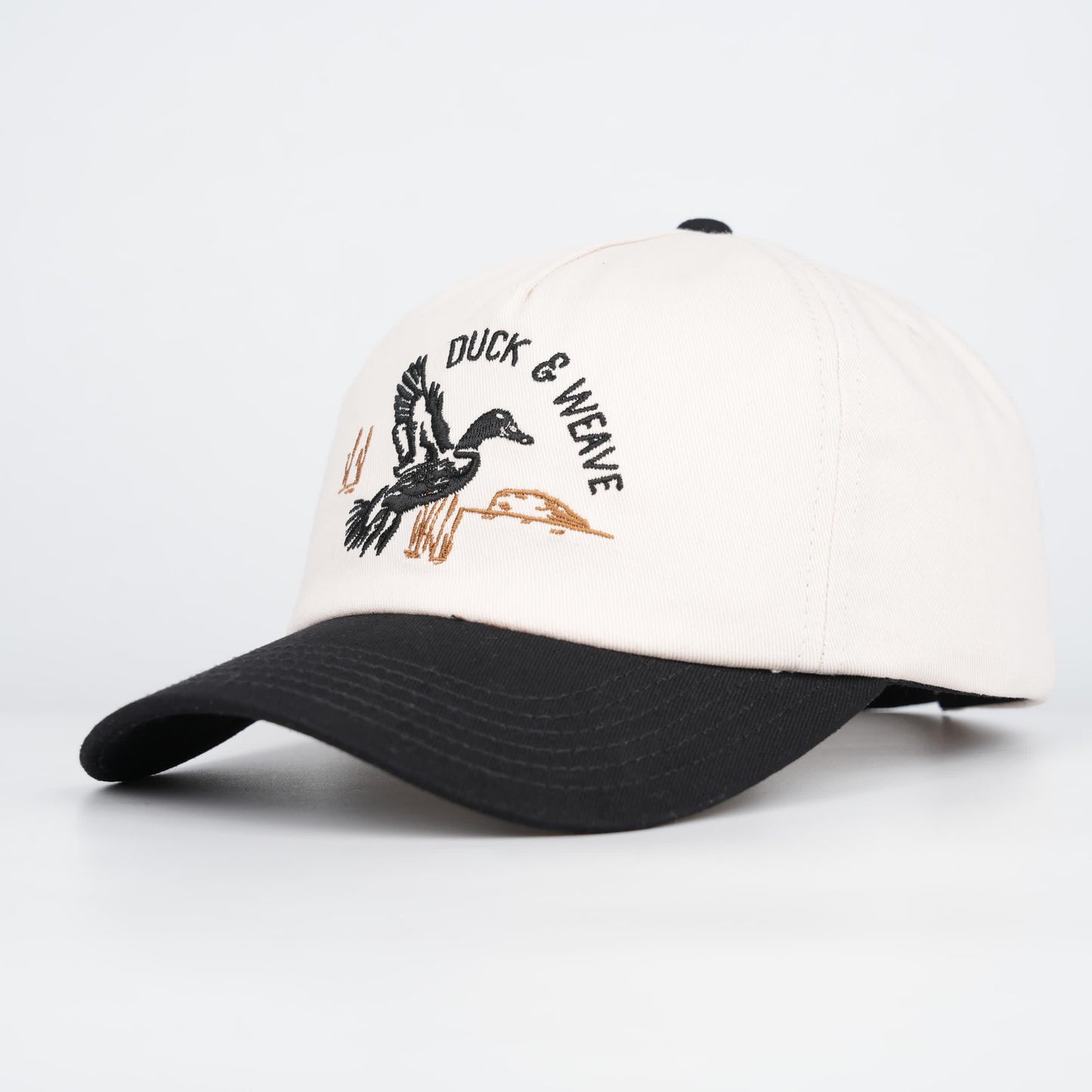 Duck & Weave Cap -  Black/Cream
