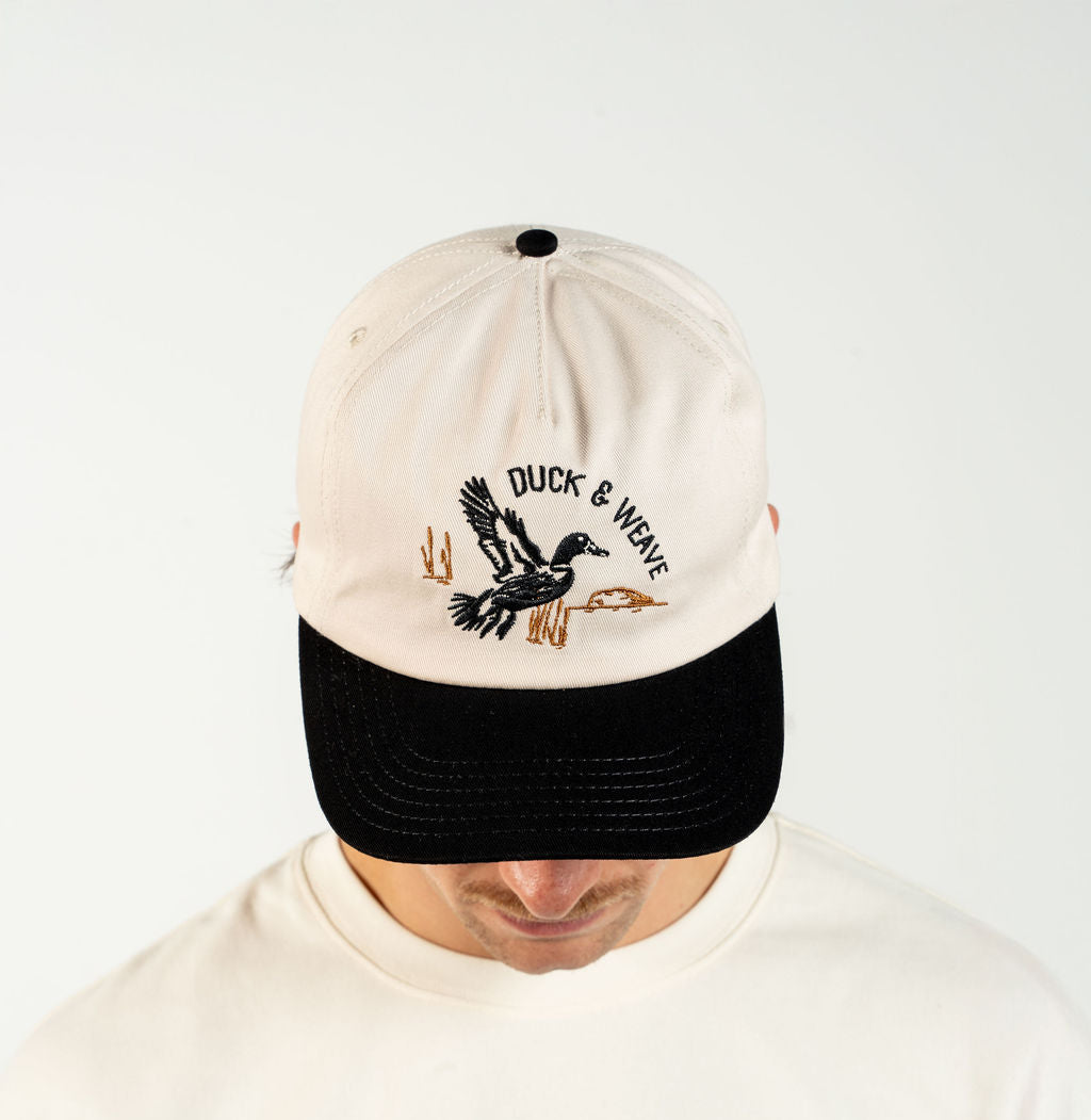 Duck & Weave Cap -  Black/Cream