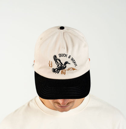 Duck & Weave Cap -  Black/Cream