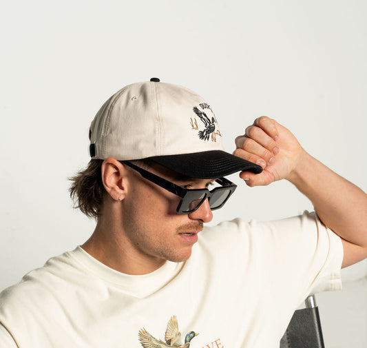 Duck & Weave Cap -  Black/Cream