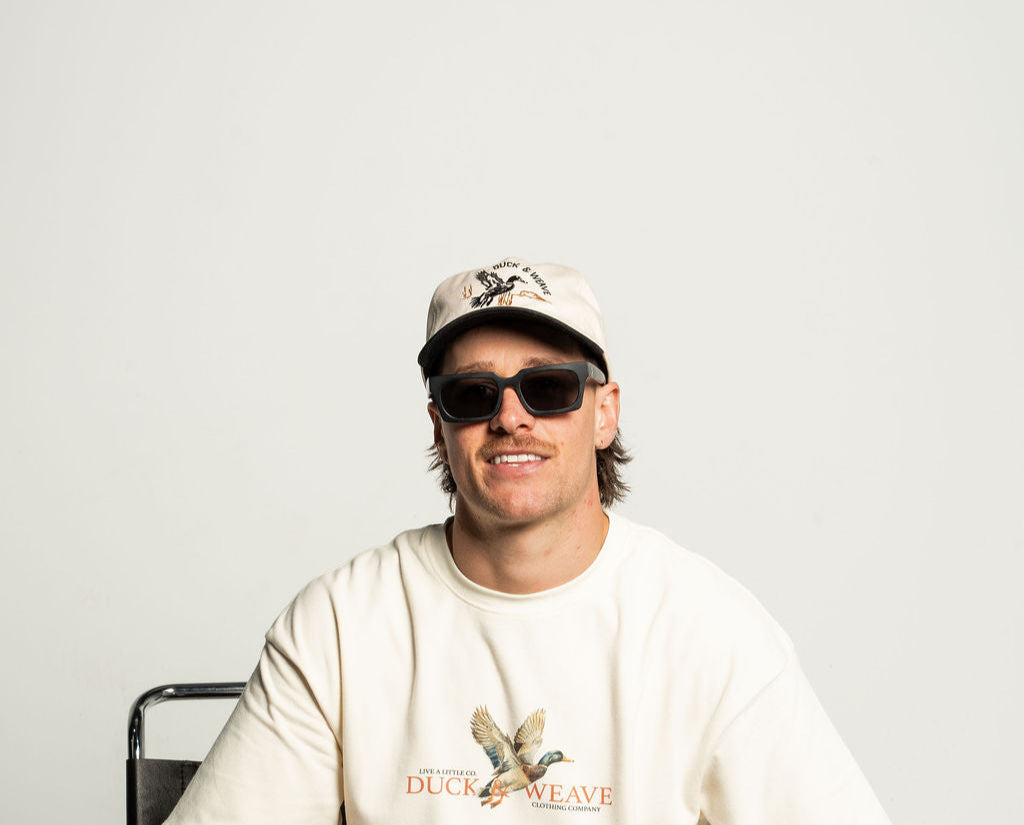 Duck & Weave Cap -  Black/Cream