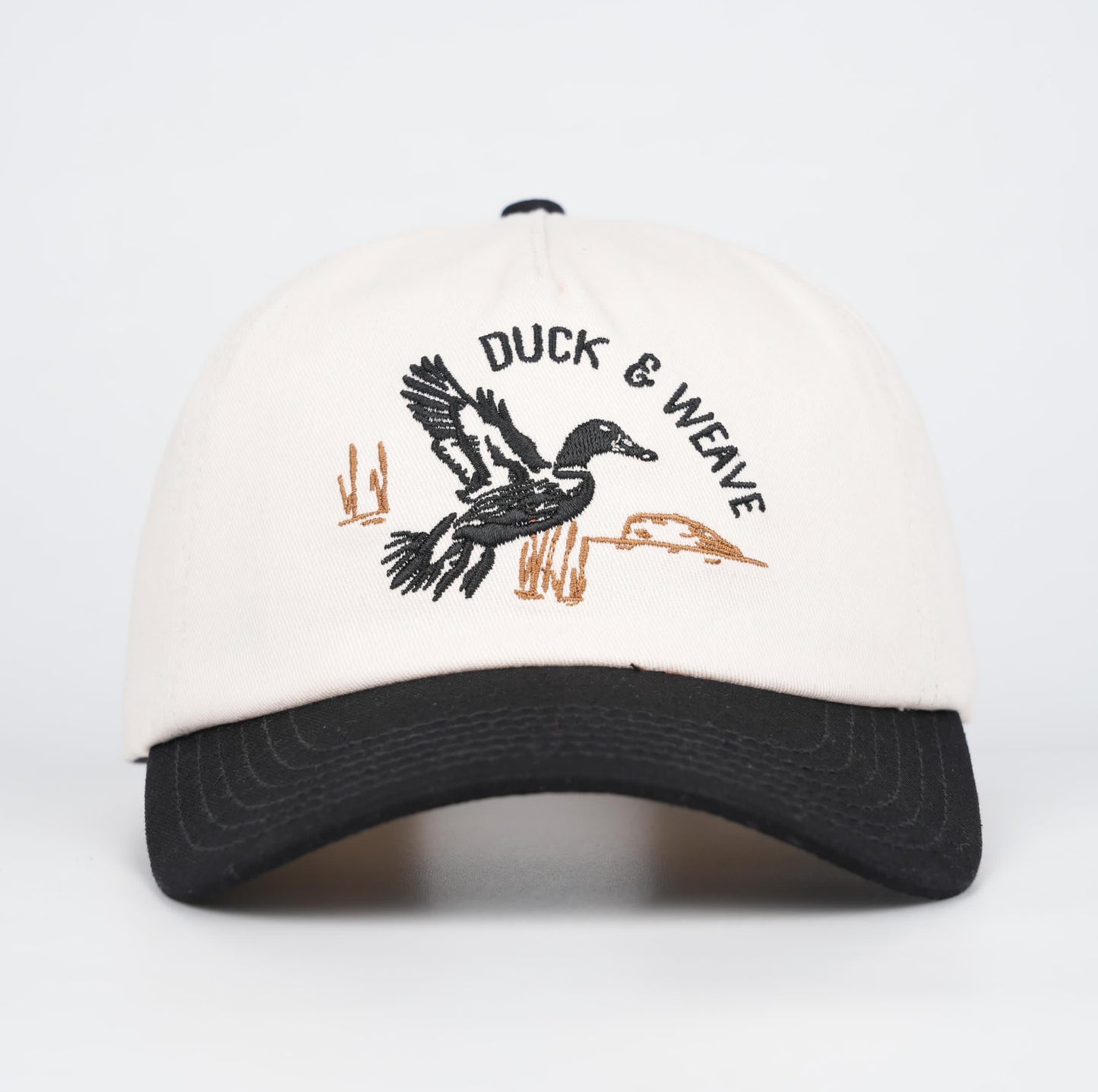 Duck & Weave Cap -  Black/Cream
